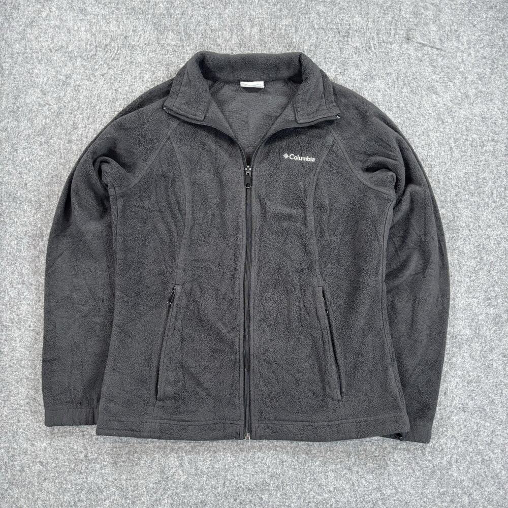 Columbia Benton Springs Full Zip Fleece Jacket WL6439 Black Women’s Small